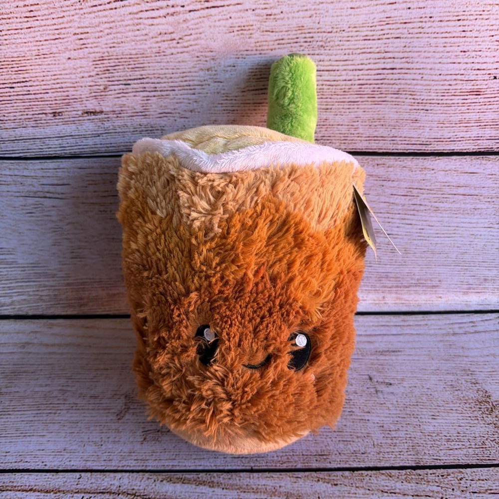 Squishable Mini 9" Comfort Food Cold Brew Plush Stuffed Animal New